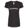 Women's Poly-Rich V-Neck T-Shirt Thumbnail