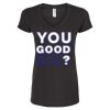 Women's Poly-Rich V-Neck T-Shirt Thumbnail